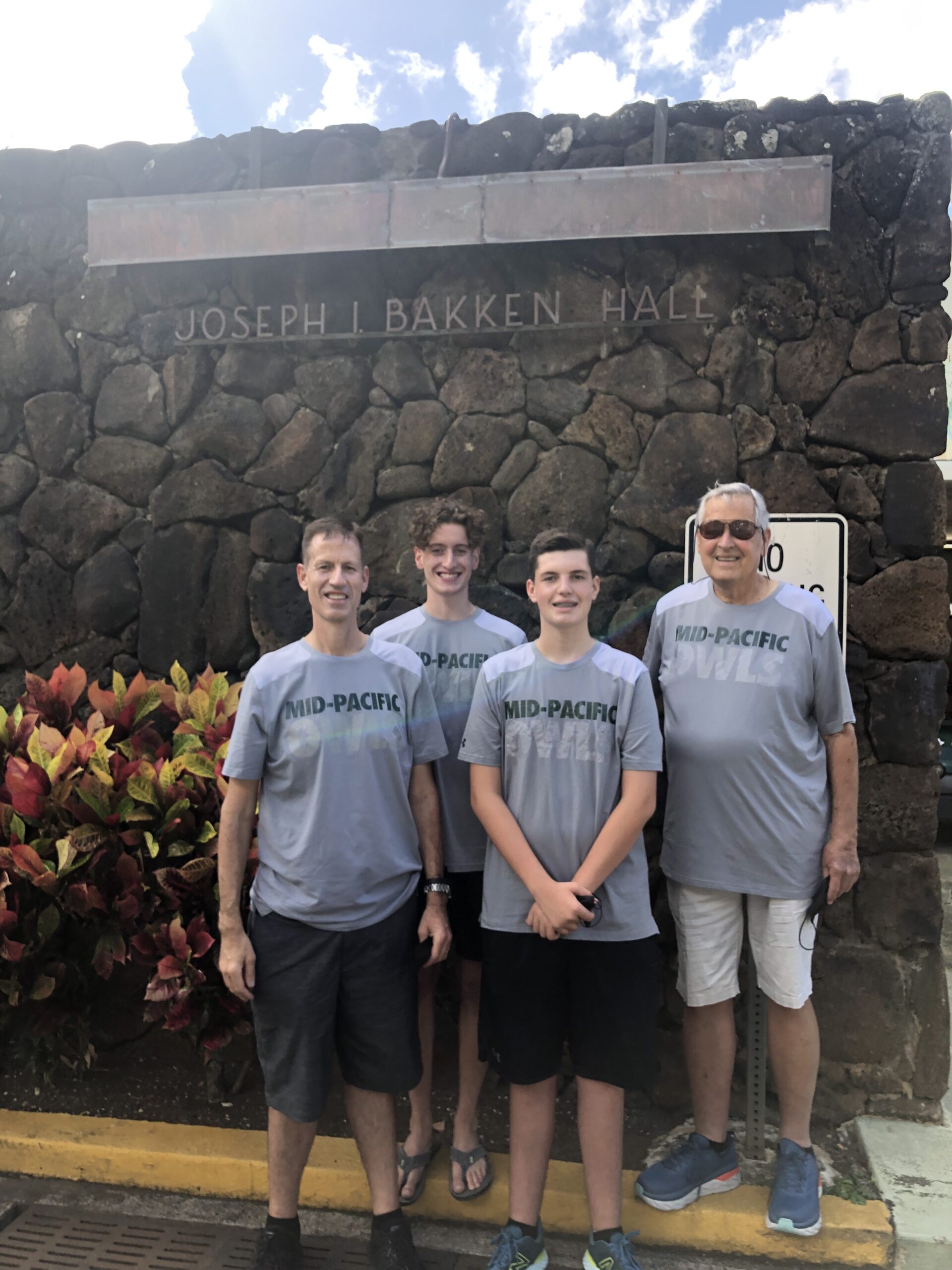 The Bakken Family Returns Home to Mid-Pacific