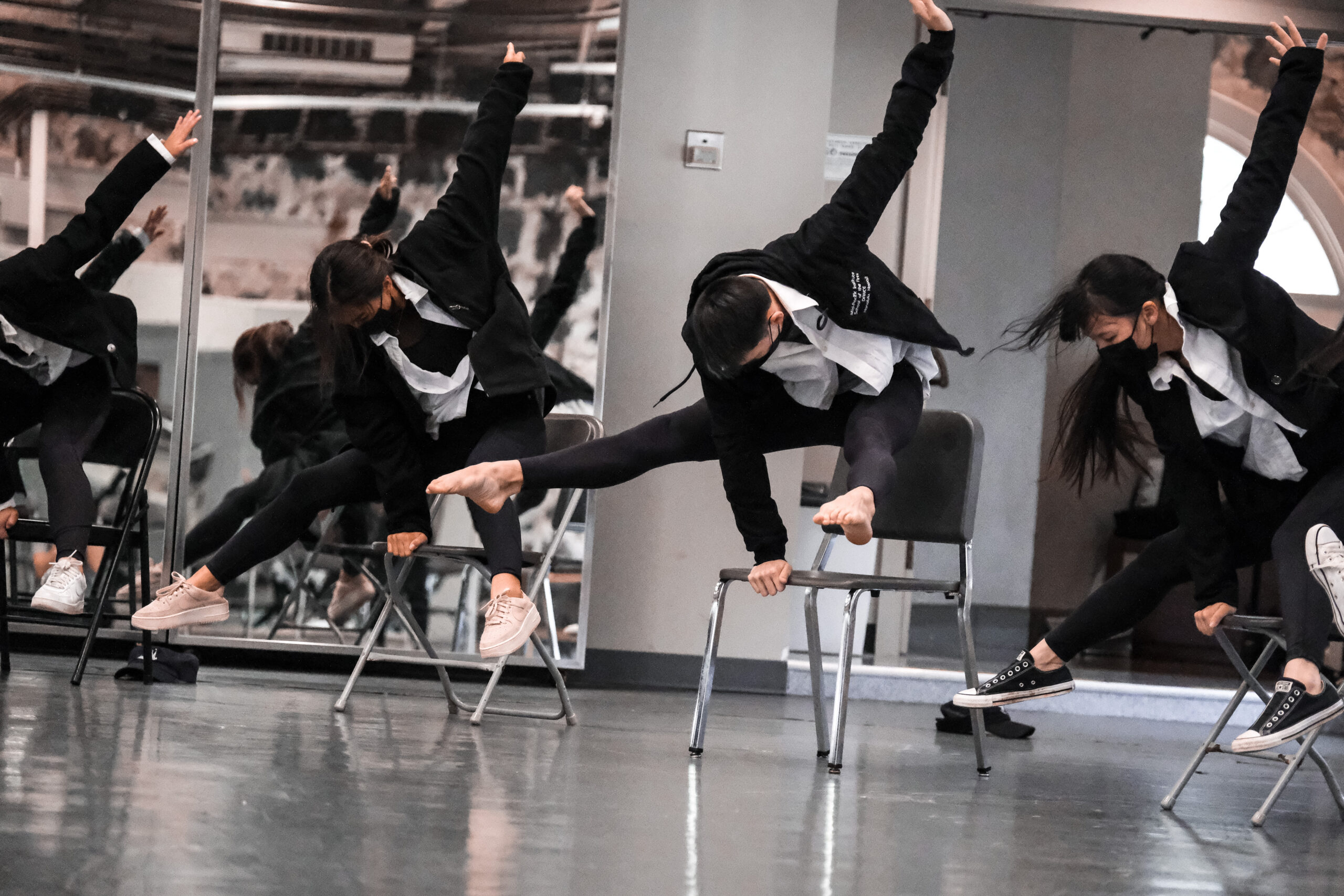 Contemporary Dance students perform ‘Minus 16’ by renowned choreographer, Ohad Naharin